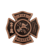 Firefighter Maltese Cross Pin