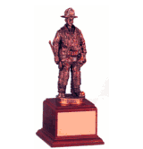 Firefighter Trophy - 10"