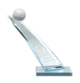 Flying Golf Ball Trophy