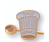 Food Service Pin Chefs Hat