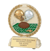 Football Cast Stone Trophy