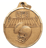 Football Medal (1 1/4")