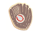 Glove & Baseball Pins