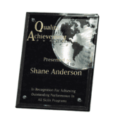 Glowing Globe Plaque Award