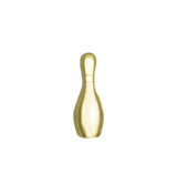 Gold Bowling Lapel Pins