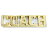 Gold "Coach" Uniform Lapel Pins