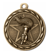 Gold Torch Medal (2")