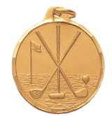 Golf Award Medal (1 1/4")