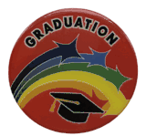 Graduation Epoxy Decal (2")