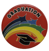 Graduation Epoxy Decal (2")