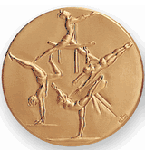 Gymnastics (Female) Litho Medal Insert