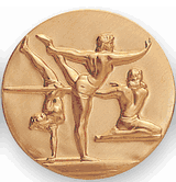 Gymnastics (Female) Litho Medal Insert