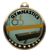 Gymnastics Insert Medal