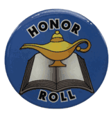 Honor Roll Epoxy Decal (2")