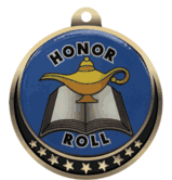 Honor Roll Insert Medal