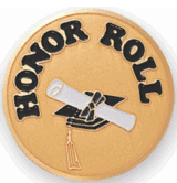 Honor Roll Medal Insert (Etched)