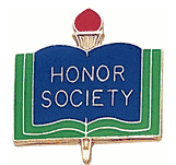 Honor Society Lapel Pins