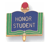 Honor Student Lapel Pins