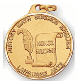 Honor Student Medals (1 1/4")