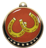 Horseshoes Insert Medal