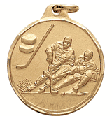 Ice Hockey Medals (1 1/4")