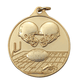 IR Series Football Design - 1 1/2" Medals