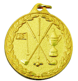 IR Series Golf Design - 1 1/2" Medals