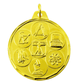 IR Series Science Design - 1 1/2" Medals