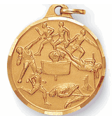 IR Series Track, Male - 1 1/2" Medals