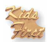 Kids First Pin Gold Plated