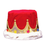 King Paegant Crown (6"h)