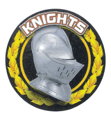 Knights Mascot Medal Insert