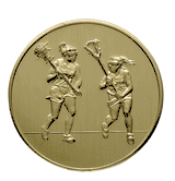 Lacrosse (Female) Litho Medal Insert