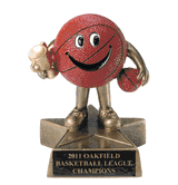 "Little Buddy" Series - Kid's Resin Basketball Trophy