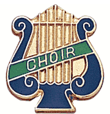 Lyre - Choir Pins