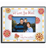 Mom in Flowers Picture Frame