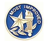 Most Improved Lapel Pin (BR Series)