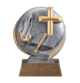 Motion Xtreme 5" (500 Series) Trophies - Religious School Cross