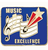 Music Excellence Pin (BR Series)