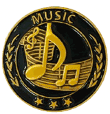 Music Lapel Pin