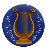 Music Lyre Inserts (2")