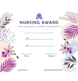 Nursing Award