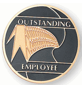 Outstanding Employee Medal Insert (Etched)