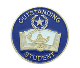 Outstanding Student Pin - 7/8" (BR Series)