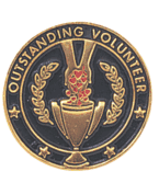 Outstanding Volunteer Pin