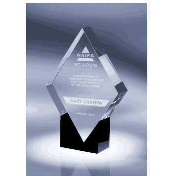 Paradigm Award Crystal - Click to enlarge