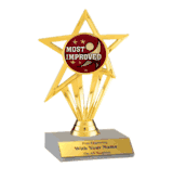 Participation Insert Trophy - Most Improved