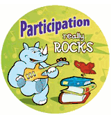 Participation Really Rocks Motivational Stickers