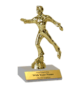 Participation Trophies with Marble Platform - Figure Skating