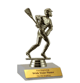 Participation Trophies with Marble Platform - Lacrosse